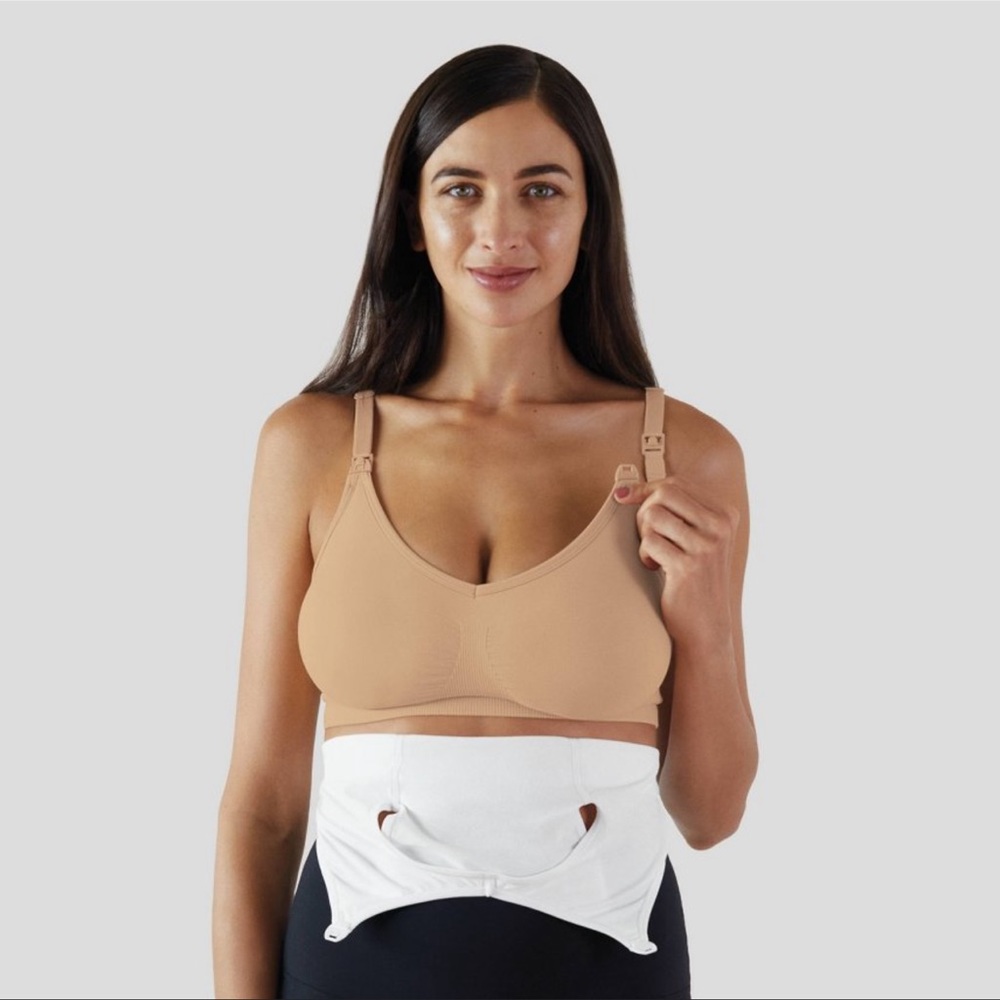 6/$20   Bravado! BASICS Clip & Go Pumping Accessory - White - Picture 3 of 13